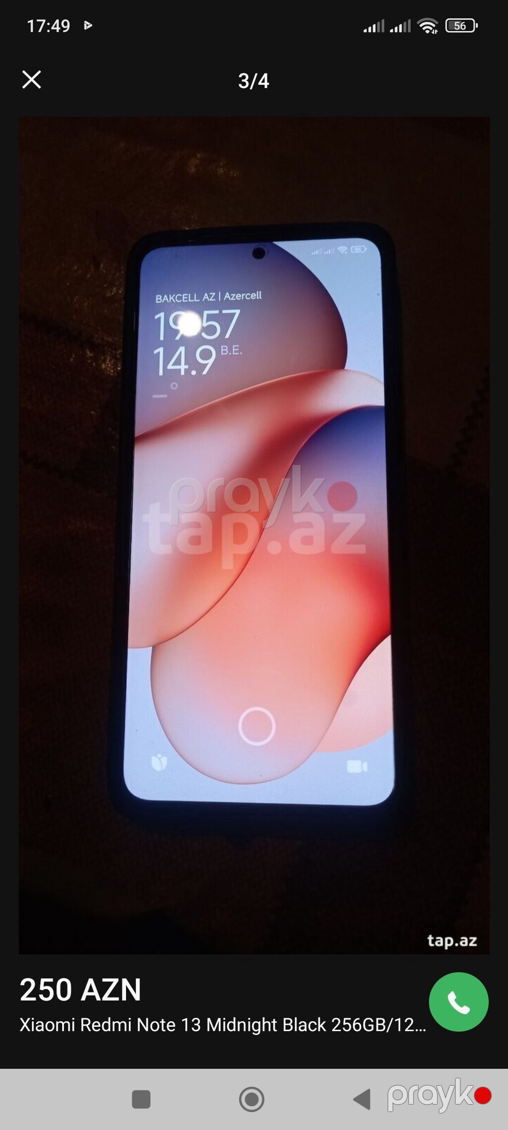 Redmi Note 13, 256 GB, rəng - Qara, İki sim kartlı — Xiaomi, Sabirabad (2)