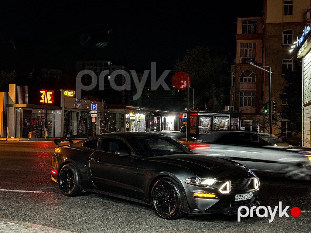 Ford Mustang, 2.3 L, 2018 il, 177 000 km — Avtomobillər, Bakı (11)