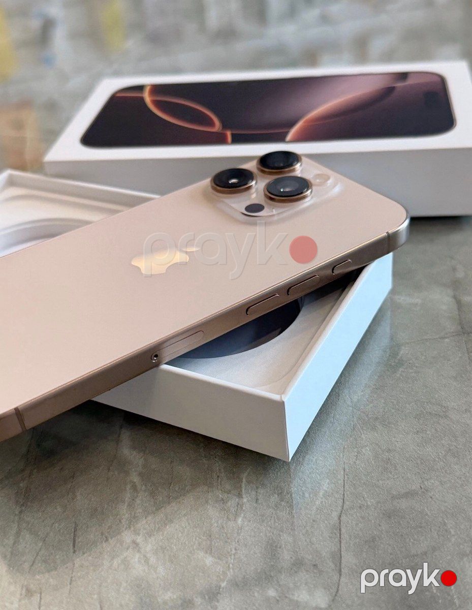 Apple iPhone 16 Pro Desert Titanium 128GB/8GB — Smartfonlar, Bakı (5)