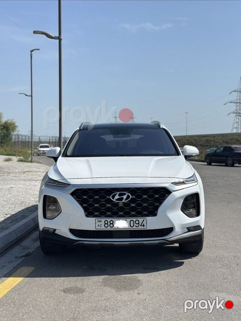 Hyundai Santa Fe, 2.0 L, 2018 il, 130 000 km — Bakı