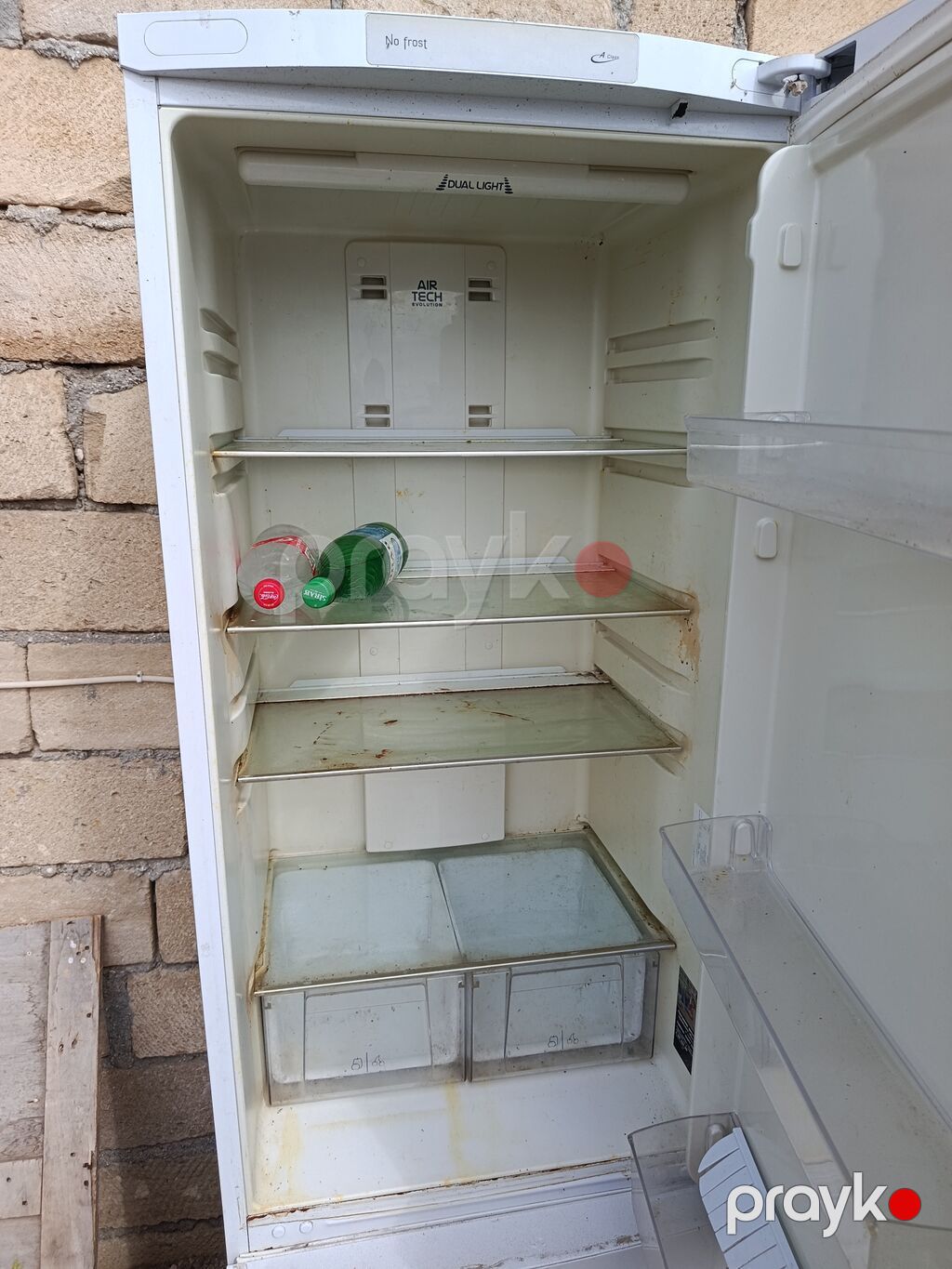 İşlənmiş 2 qapılı Hotpoint Ariston Soyuducu Satılır, rəng - Ağ — Soyuducular, Fatmayı (6)