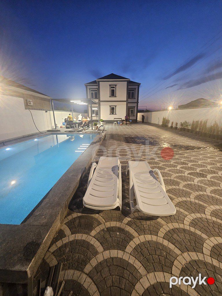 İcarəyə verilir 6 otaqlı həyət evi/bağ evi 200 m² — Ev, villa, Bakı (7)