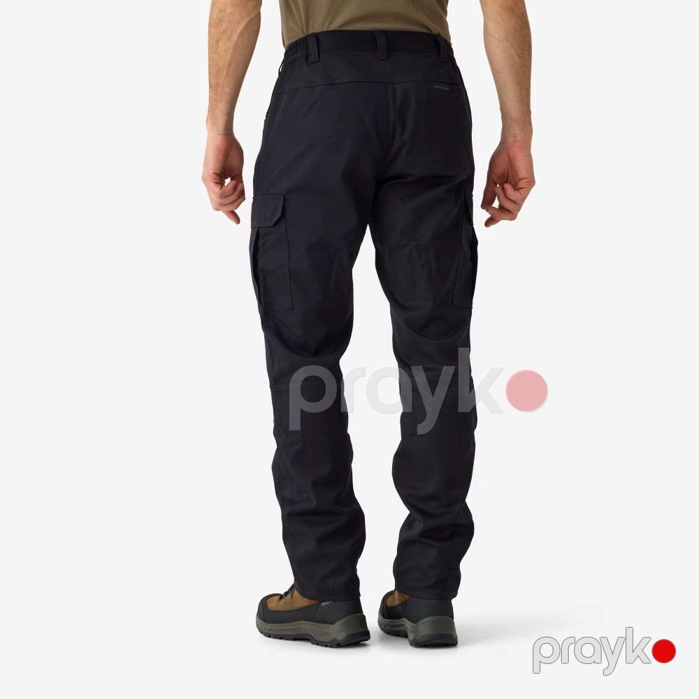 Kişilər üçün karqo şalvar Decathlon 8758549, qara, pambıq, ölçü 4XL — Mallar, Bakı (2)