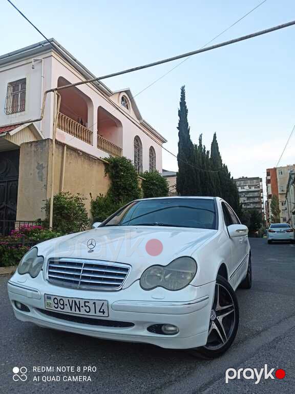 Mercedes C 240 4MATIC, 2.6 L, 2001 il, 240 000 km — Avtomobillər, Bakı (8)