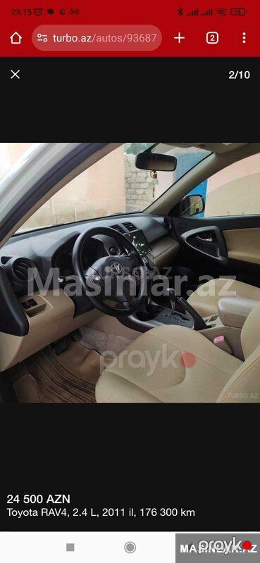 Toyota Rav4, 2011 il — Avtomobillər, Bakı (10)