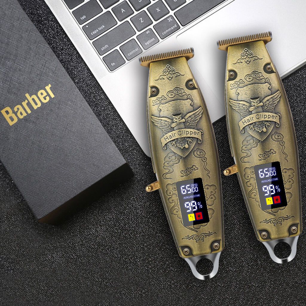 T5 / T9 Lion Professional Saç və Saqqal Qırxan Maşınka Metal Korpus — Saç kəsmə maşınları, Bakı
