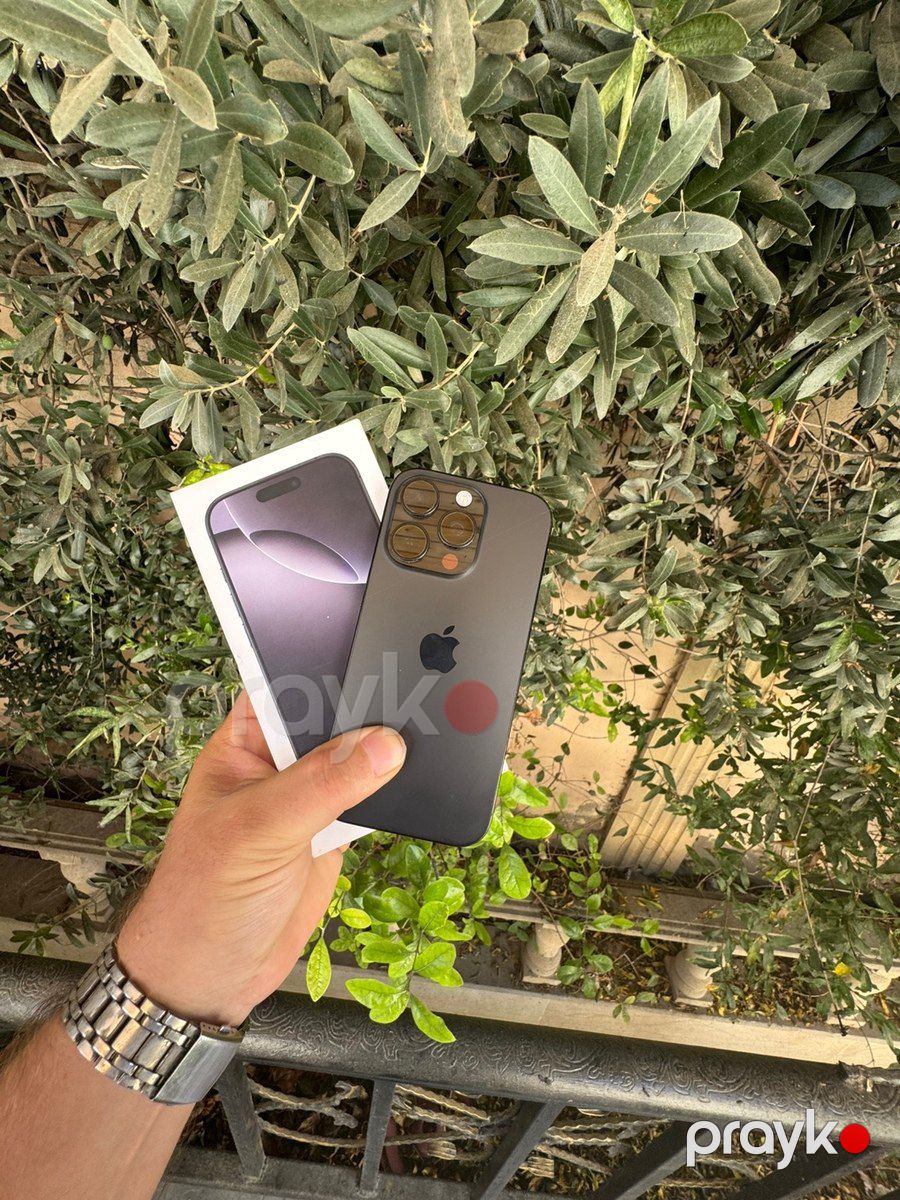 Apple iPhone 16 Pro Black Titanium 128GB/8GB — Smartfonlar, Bakı (5)