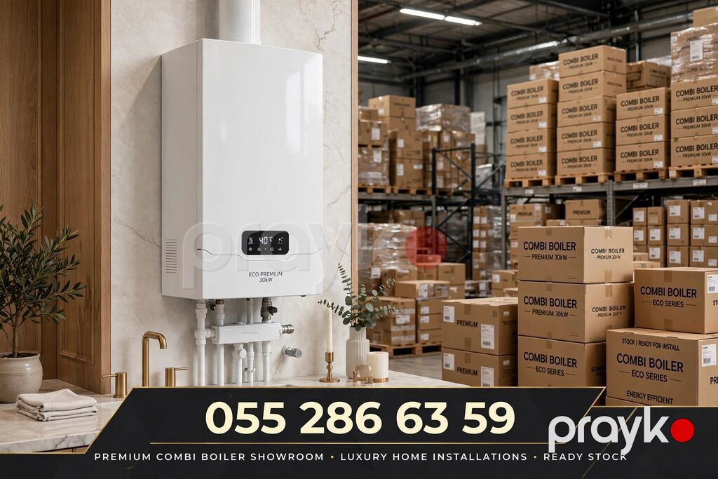 Kombilər - qışa hazırlıq - anbarda qutuda 24kW - 100m² üçün — Kombilər, Bakı (5)