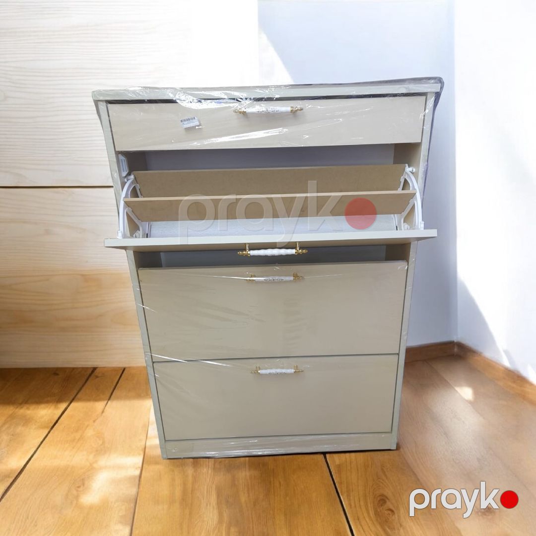 Ayaqqabı üçün rəf TH440, laminat, bej, 126x80x28 sm — Mallar, Bakı (2)