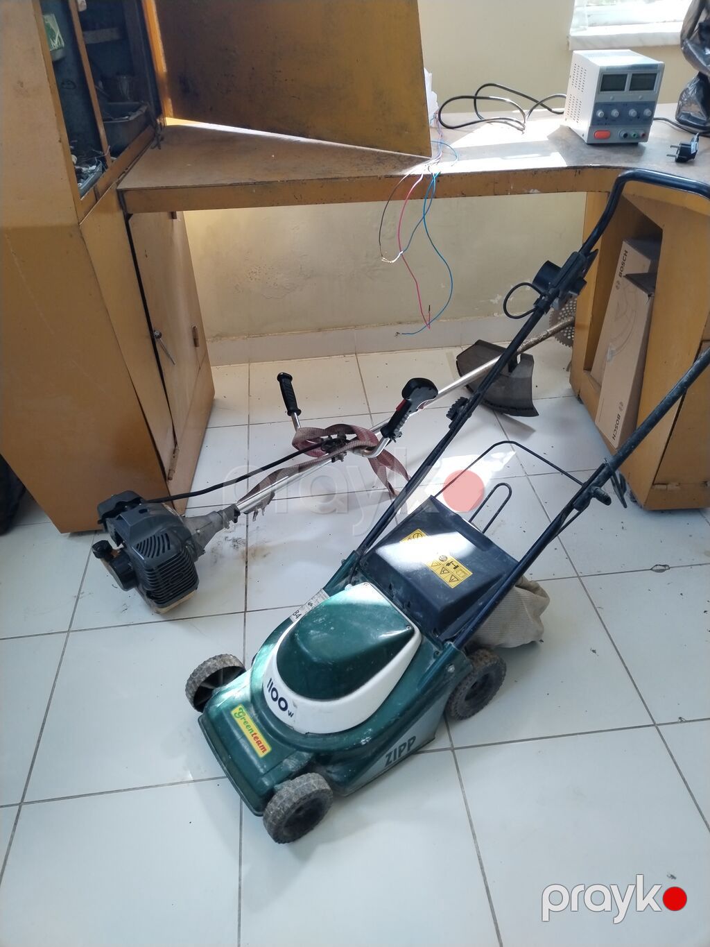 Bağ texnikası – benzinli və elektrikli otbiçənlər, həmçinin ot — Çim biçicilər və trimmerləri, Bakı (4)