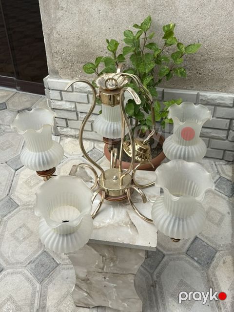 Çılçıraq, 6 lampa, Metal — Masazır