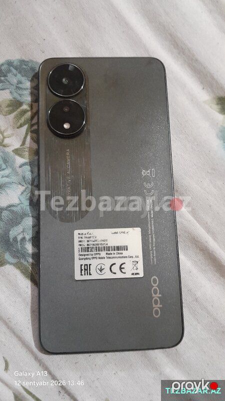 Oppo A78 / 8Ram. /256 yaddaş — Smartfonlar, Bakı (3)