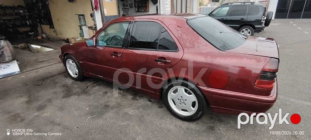 Mercedes C 230, 2.3 L, 1998 il, 300 000 km — Avtomobillər, Quba (7)