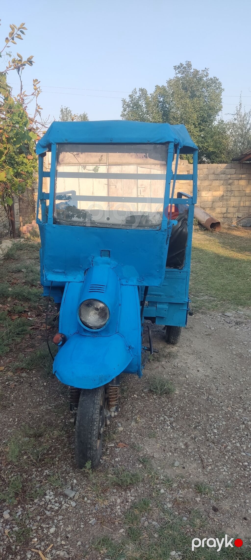 Muravey - Rəng: mavi - Kabina: metal karkaslı - Yük bölməsi: taxta — Motobloklar, Kürdəmir (2)