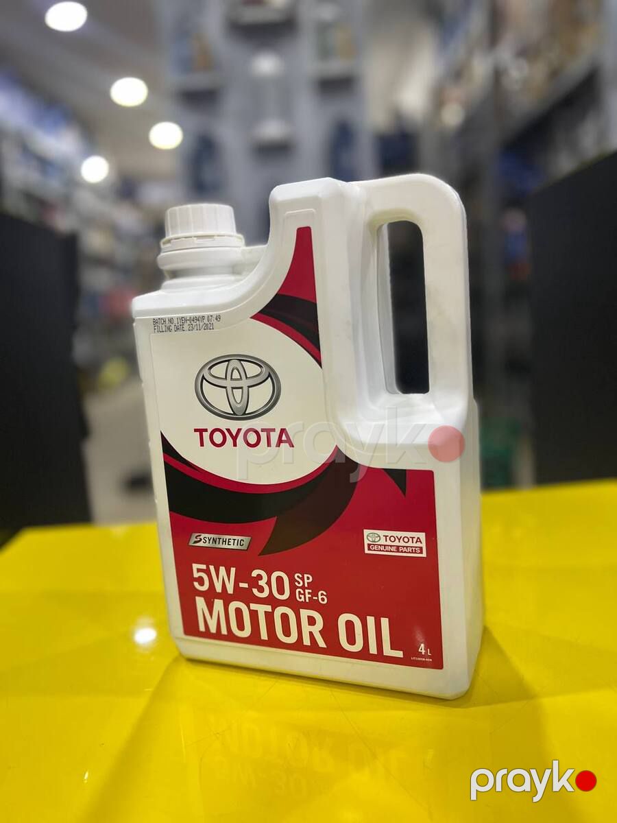 "Toyota 5W30 4L" mühərrik yağı — Ehtiyat hissələri və aksesuarlar, Bakı (2)
