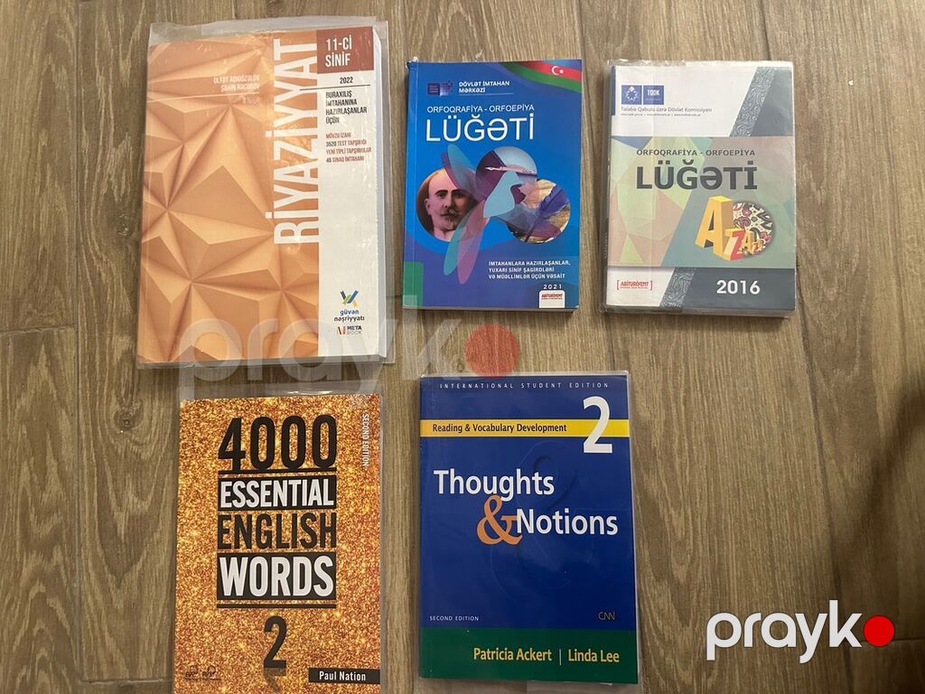 Test toplulari ve derslikler. Elaqe ucun mesaj bölmesine yazin — Kitablar, Bakı (5)