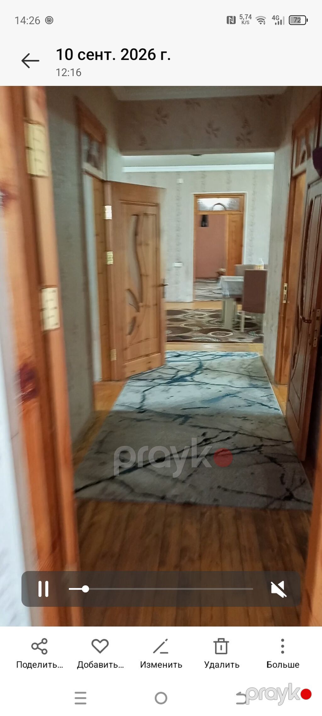 200 kv. m, 4 otaqlı, Kommunal xətlər qoşulmayıb — Ev, villa, Saatlı (5)