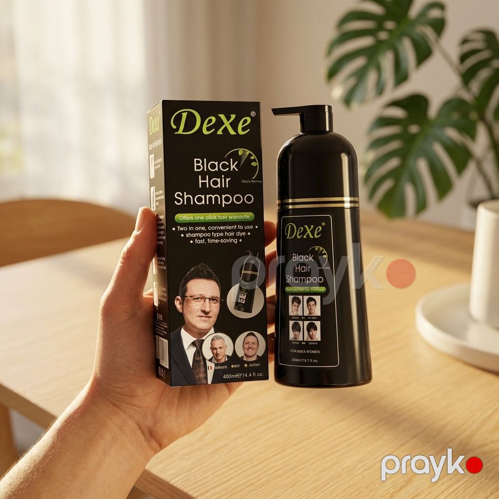 Tonlaşdırıcı şampun Dexe, Qara, 400 ml — Mallar, Bakı (3)