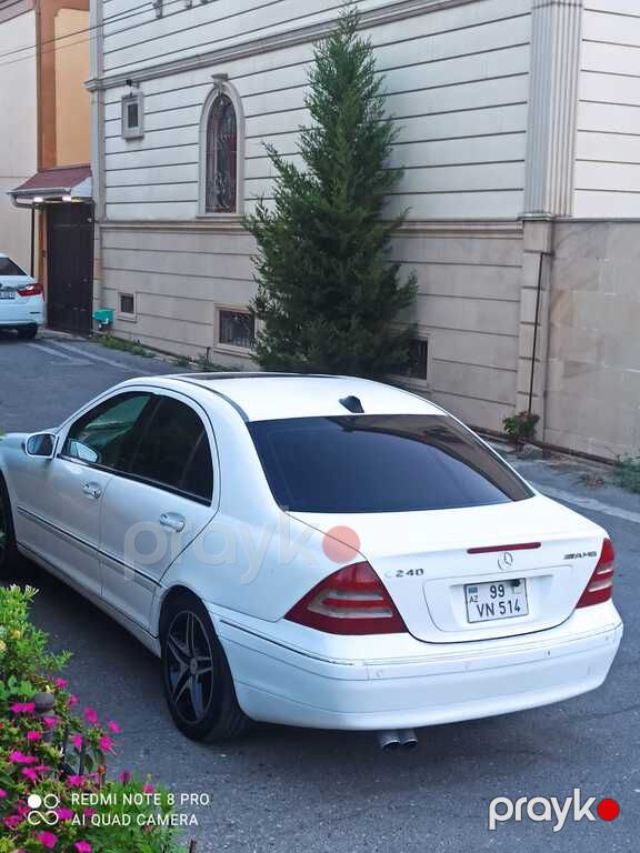 Mercedes C 240 4MATIC, 2.6 L, 2001 il, 240 000 km — Avtomobillər, Bakı (4)