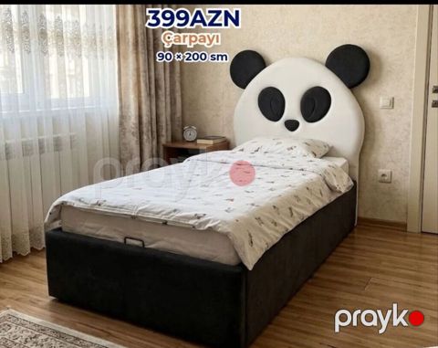 Oğlan və qız üçün, Yeni, Çarpayı, Bazalı, Matrassız, Siyirməsiz — Bakı