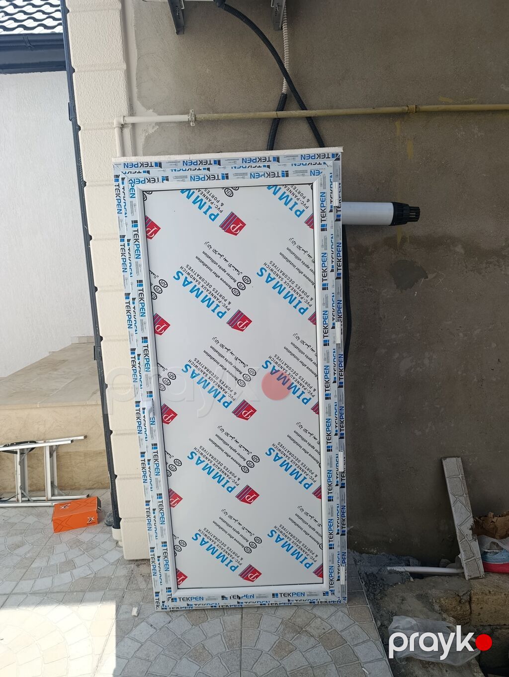 PVC qapılar – istehsal və quraşdırma - Material: PVC/profil — Pəncərələr, qapılar, balkonlar, Mehdiabad (8)
