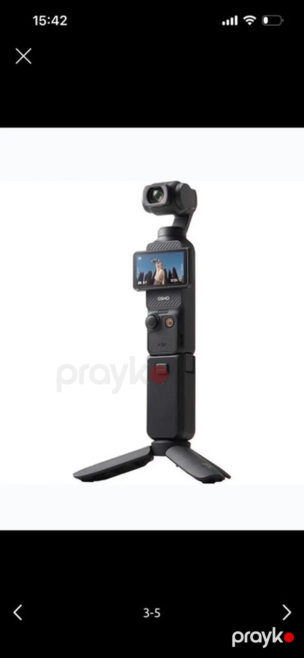 DJI Osmo Pocket 3 Creator Combo – kompakt 3 oxlu stabilizatorlu cib — Video kamera, Digah (3)