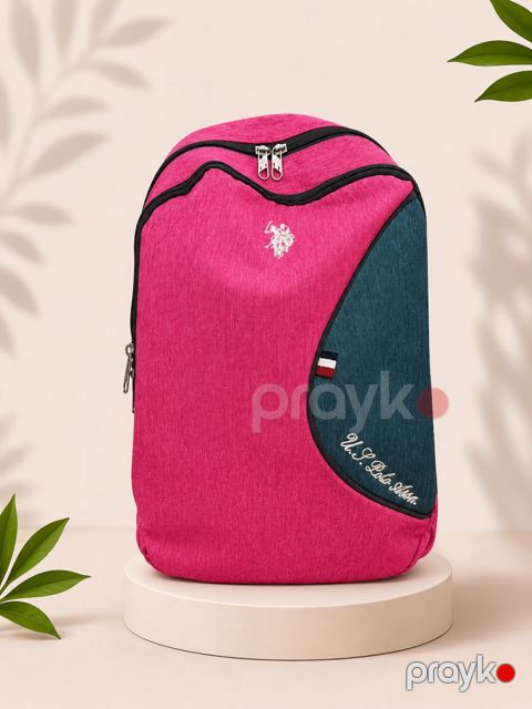 Məktəbli bel çantası U.S. Polo Assn, bənövşəyi, 20 L, 30x19 sm — Bakı