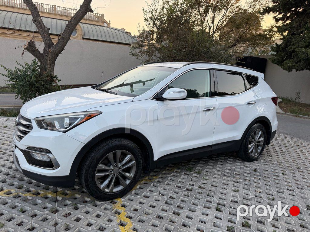 Hyundai Santa Fe, 2.0 L, 2017 il, 100 500 km — Avtomobillər, Bakı (6)