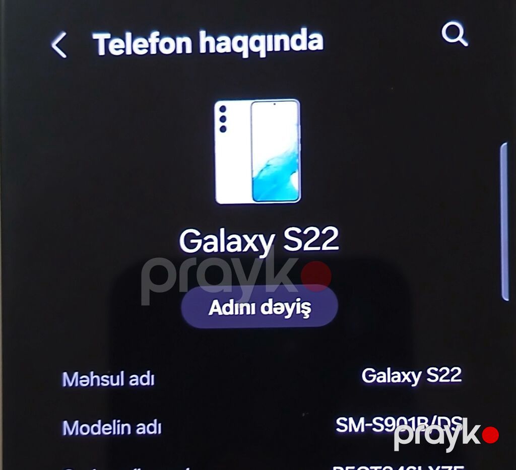 Samsung Galaxy S22, 128 GB, rəng - Gümüşü, İki sim kartlı — Samsung, Digah (2)