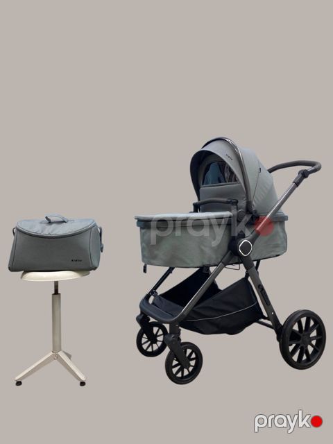 Uşaq arabası N-H25G, 22 kq, boz — Bakı