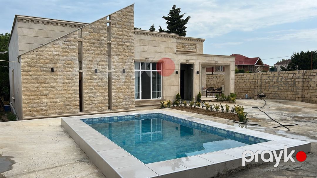 Satılır 5 otaqlı həyət evi/bağ evi 130 m² — Ev, villa, Bakı (2)