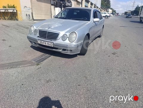 Mercedes E 220, 2.2 L, 2001 il, 486 800 km — Bakı