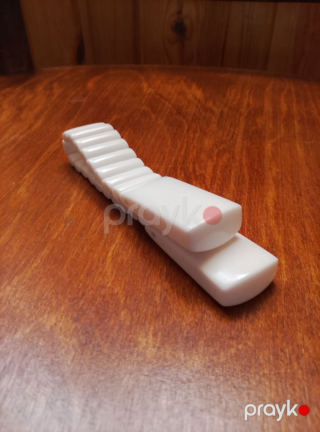 Əl işidir təsbeh - Material: davamlı, qalın plastik - Rəng: tam ağ — Uca bilərziklər, Bakı (2)