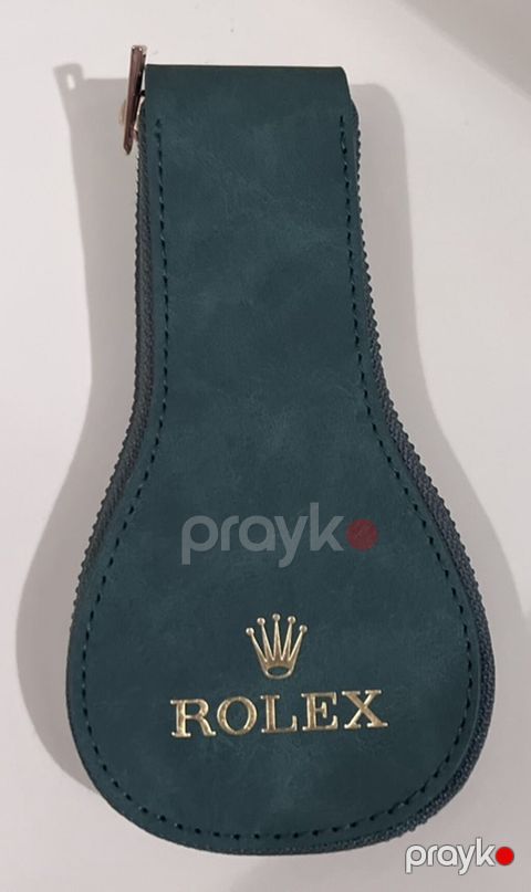 Rolex saat üçün daşıma futlyarı - Material: yumşaq, dəri fakturalı