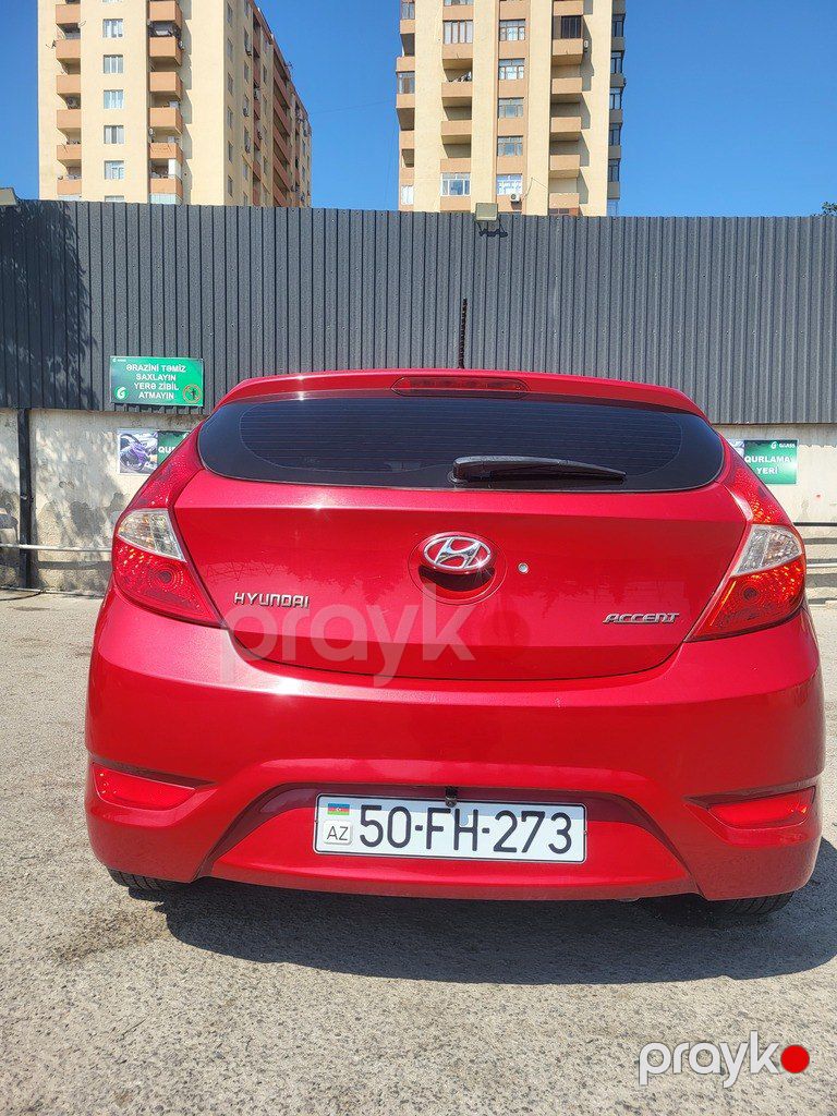 Hyundai Accent, 1.6 L, 2019 il, 123 076 km — Avtomobillər, Bakı (12)