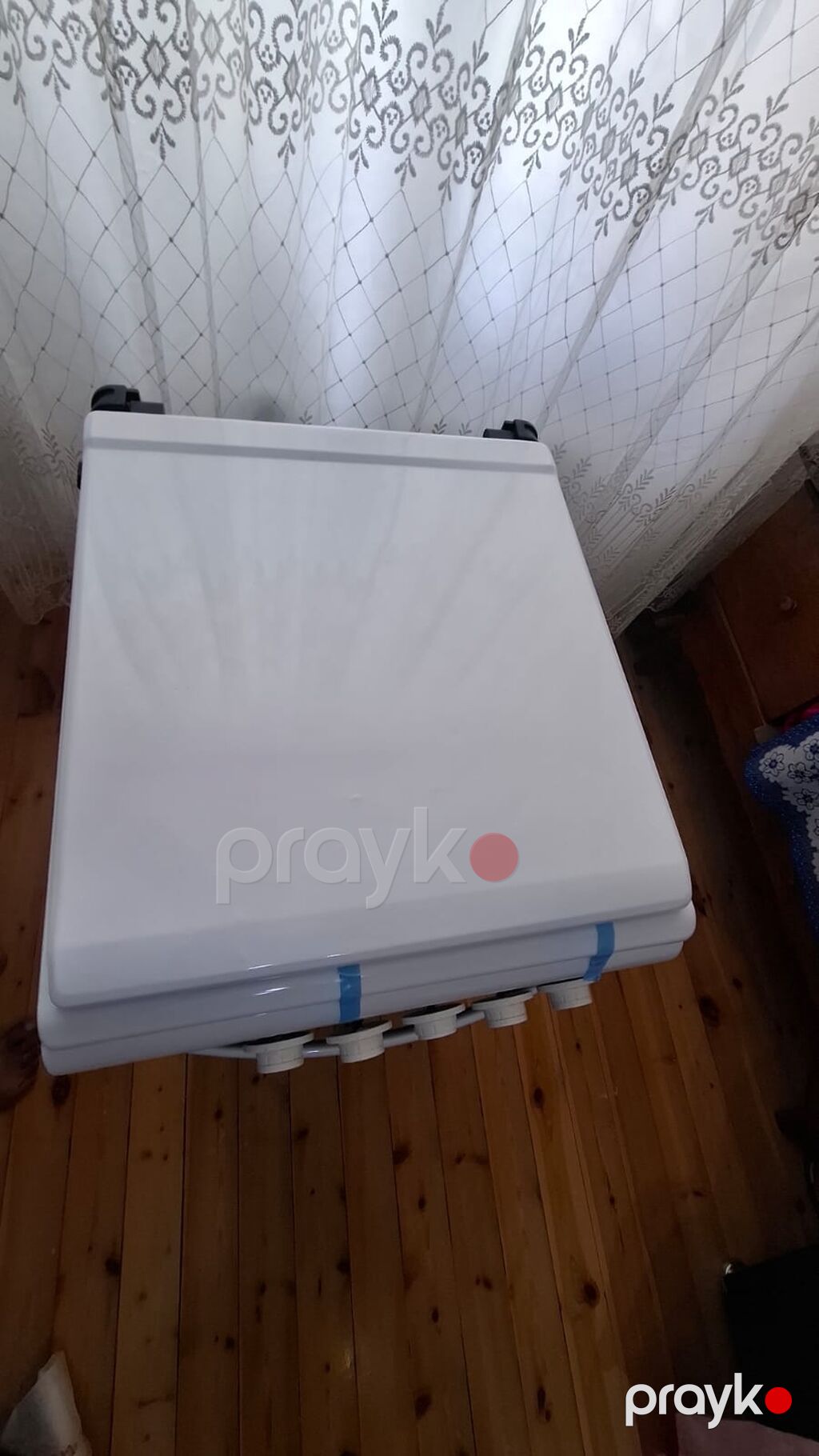 Qarışıq sobası Ayrıca dayanan, 4 gözlü, Yeni — Plitələr, Pirəkəşkül (2)