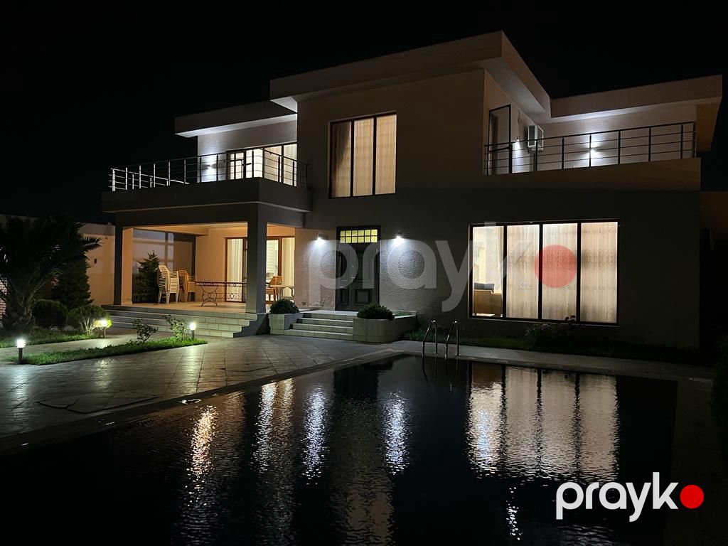 İcarəyə verilir 7 otaqlı həyət evi/bağ evi 500 m² — Ev, villa, Bakı (6)