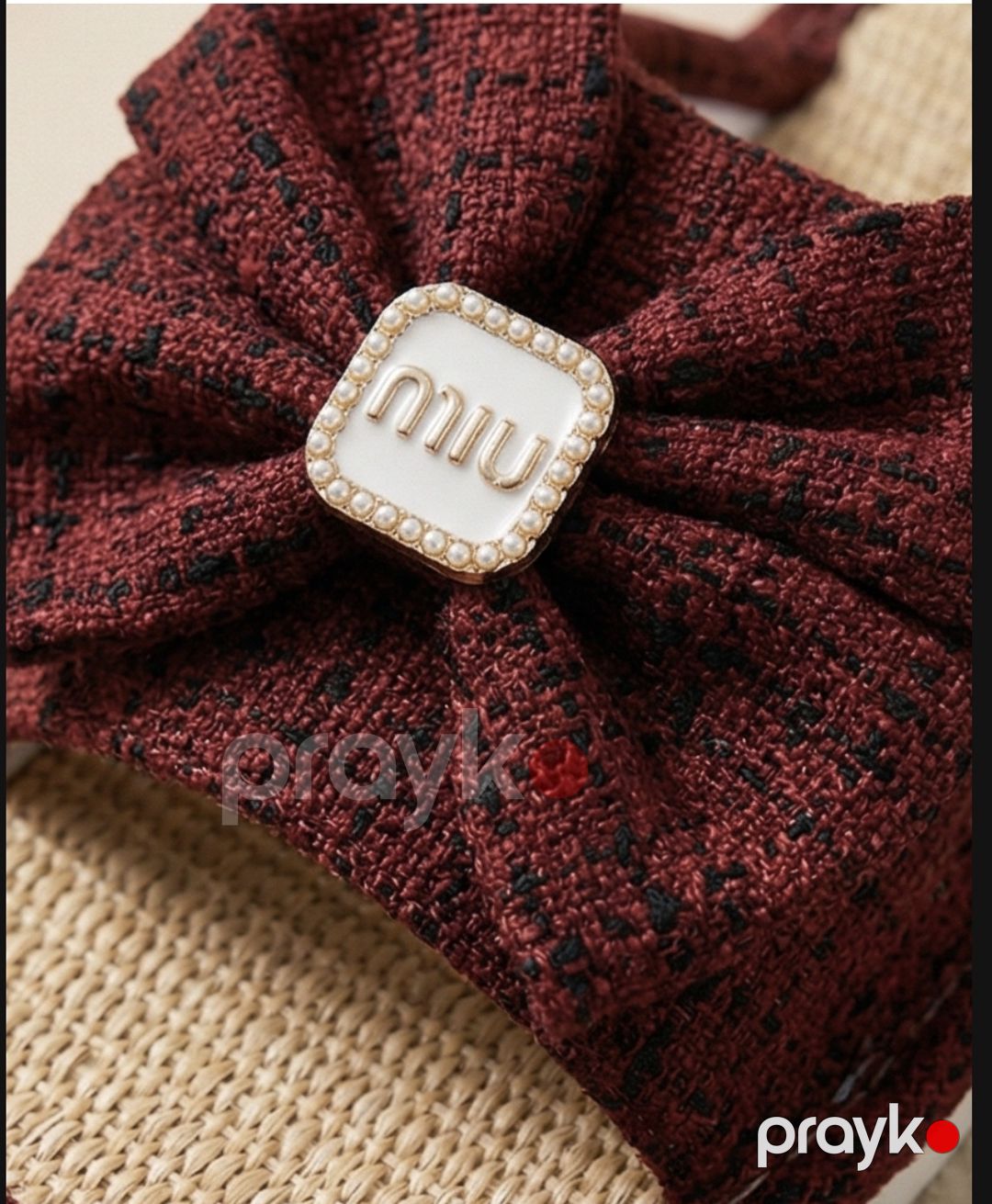 Qadınlar üçün ləpiklər 2116237, tünd qırmızı, parça, ölçü 38-39 — Mallar, Bakı (2)