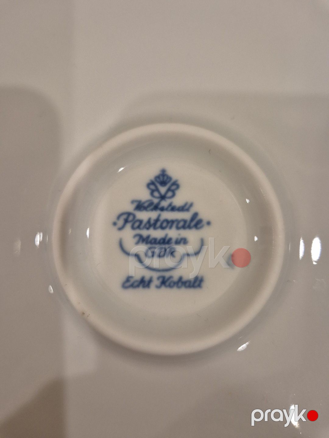 Çay-qəhvə servizi Vintage Volkstedt Pastorale Echt Kobalt — Qablar və mətbəx əşyaları, Bakı (6)