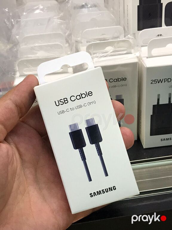Kabel Samsung Type-C to USB Type-C 100W Black — Smartfonlar, Bakı (2)