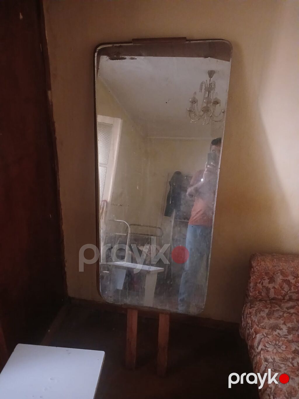 Güzgü Döşəmə üstü, Düzbucaqlı, Çərçivə ilə — Aynalar, Bakı (4)