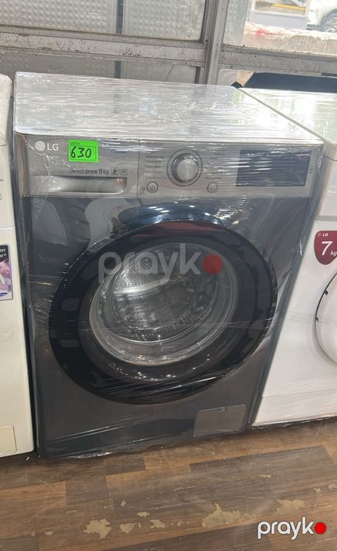 LG paltaryuyan maşın – ön yükləməli, Direct Drive 9 kq - Yük tutumu — Digah