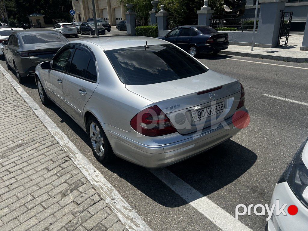 Mercedes E 270, 2.7 L, 2003 il, 480 000 km — Avtomobillər, Bakı (4)