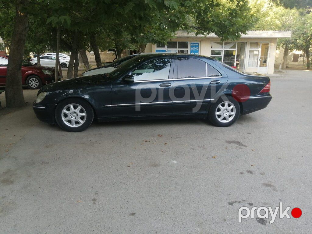 Mercedes S 320, 3.2 L, 2000 il, 320 000 km — Avtomobillər, Bakı (3)