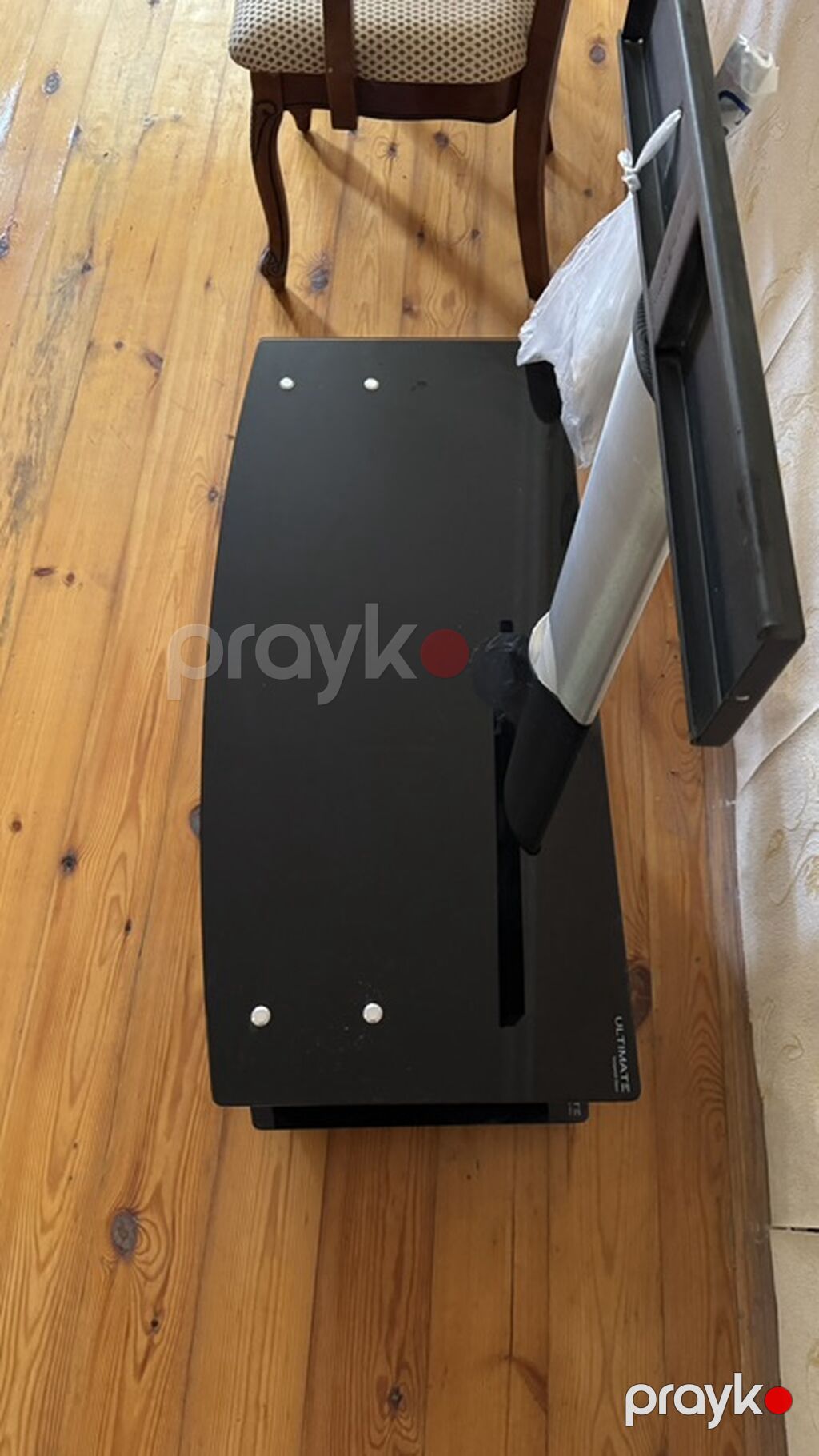 Ultımate Tempered Glass TV stendi və montajlı dayağı - Brend/seriya — Televizor altlıqları və standlar, Mehdiabad (3)