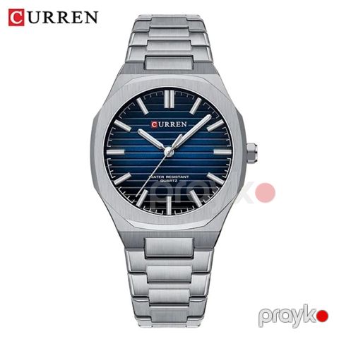 Qol saatı kişilər üçün Curren C8456 Silver/Blue — Bakı