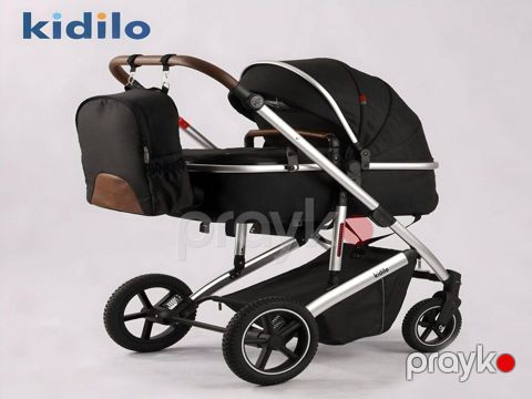 Uşaq arabası Kidilo BB-002511, qara - BB-002511 — Bakı