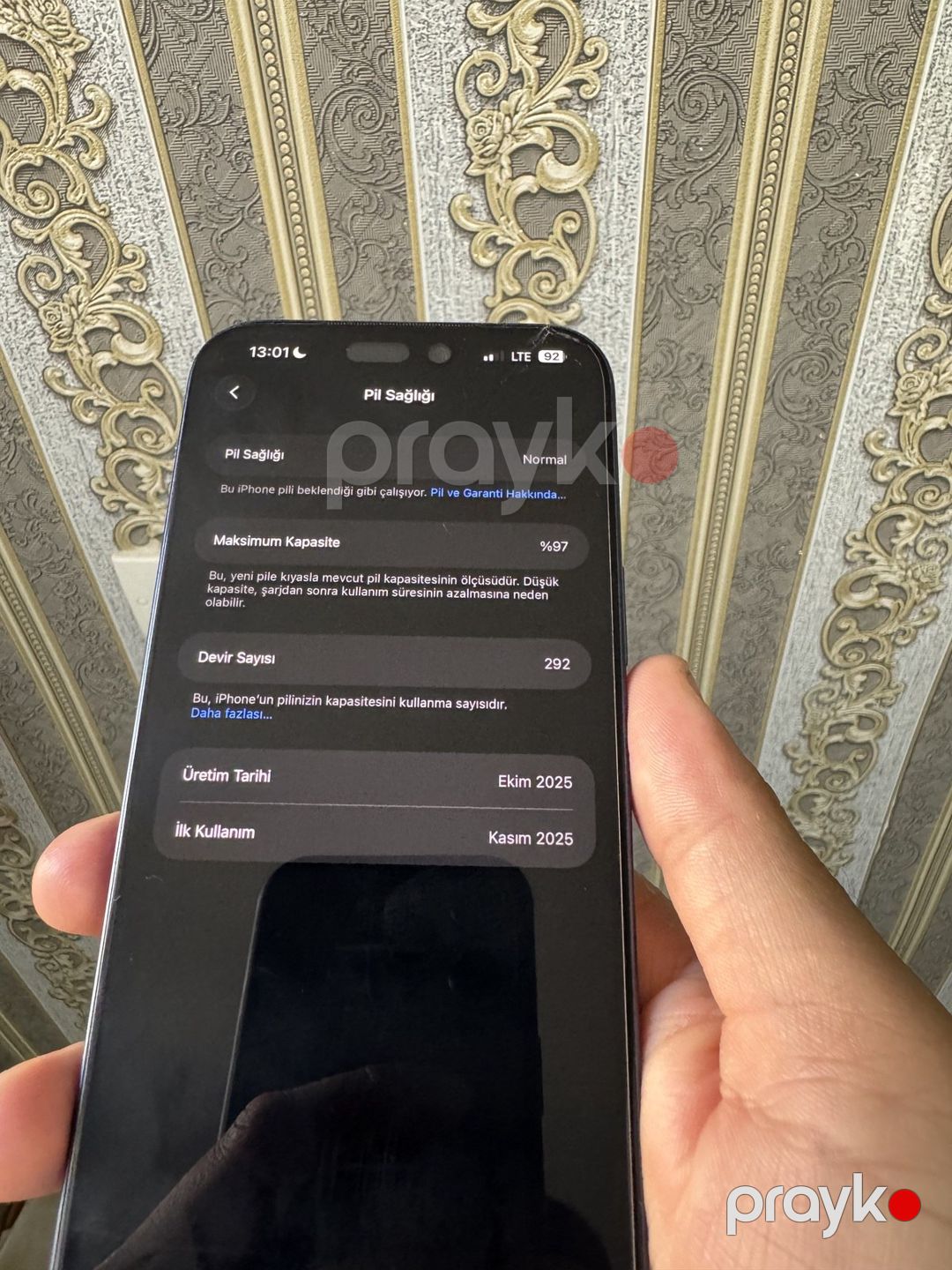 Apple iPhone 17 Pro Max Deep Blue 256GB/12GB — Smartfonlar, Bakı (3)