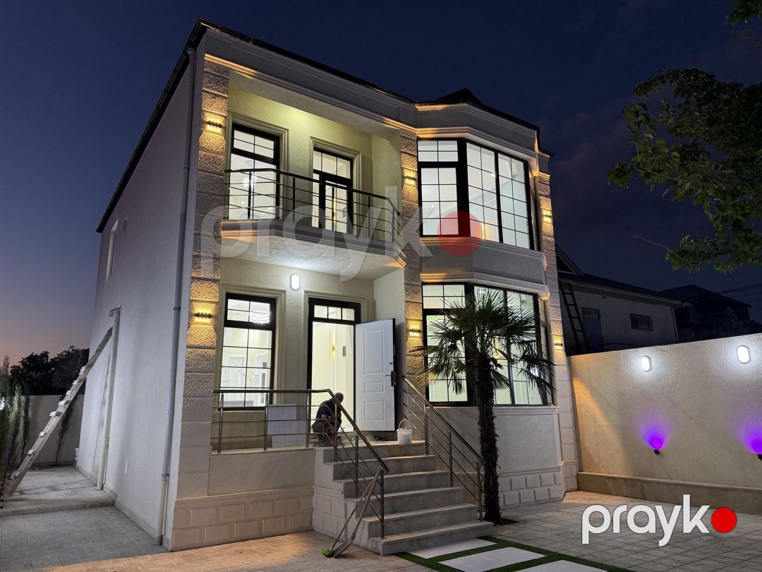 Satılır 5 otaqlı həyət evi/bağ evi 200 m² — Ev, villa, Bakı (3)