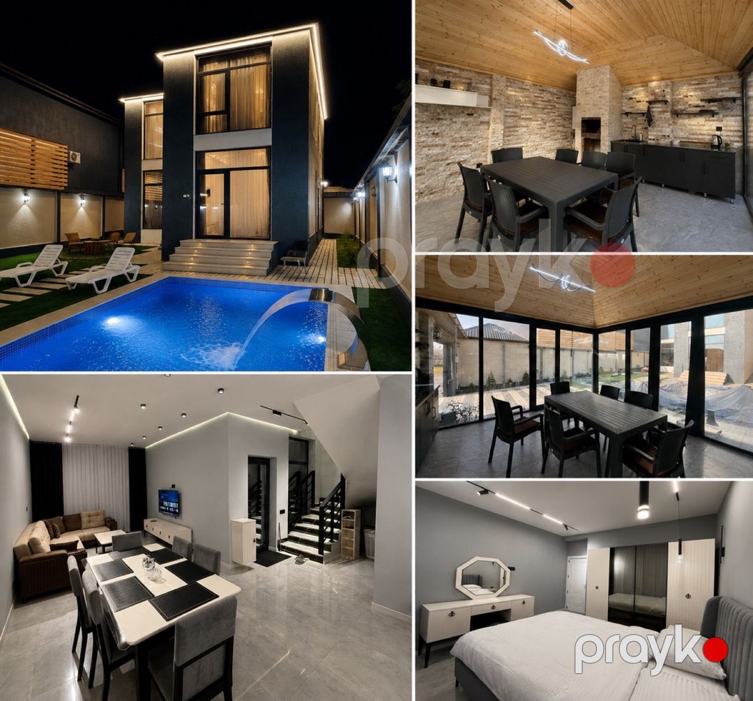 Villa, Qəbələ r — Ev, villa, Bakı (3)